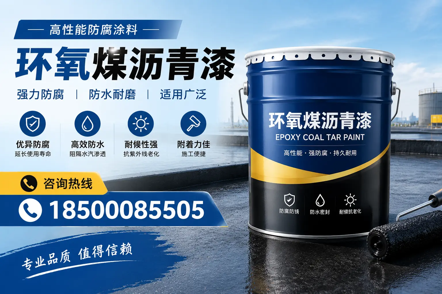 环氧煤沥青漆的主要成分与功能，珠海用户深度了解